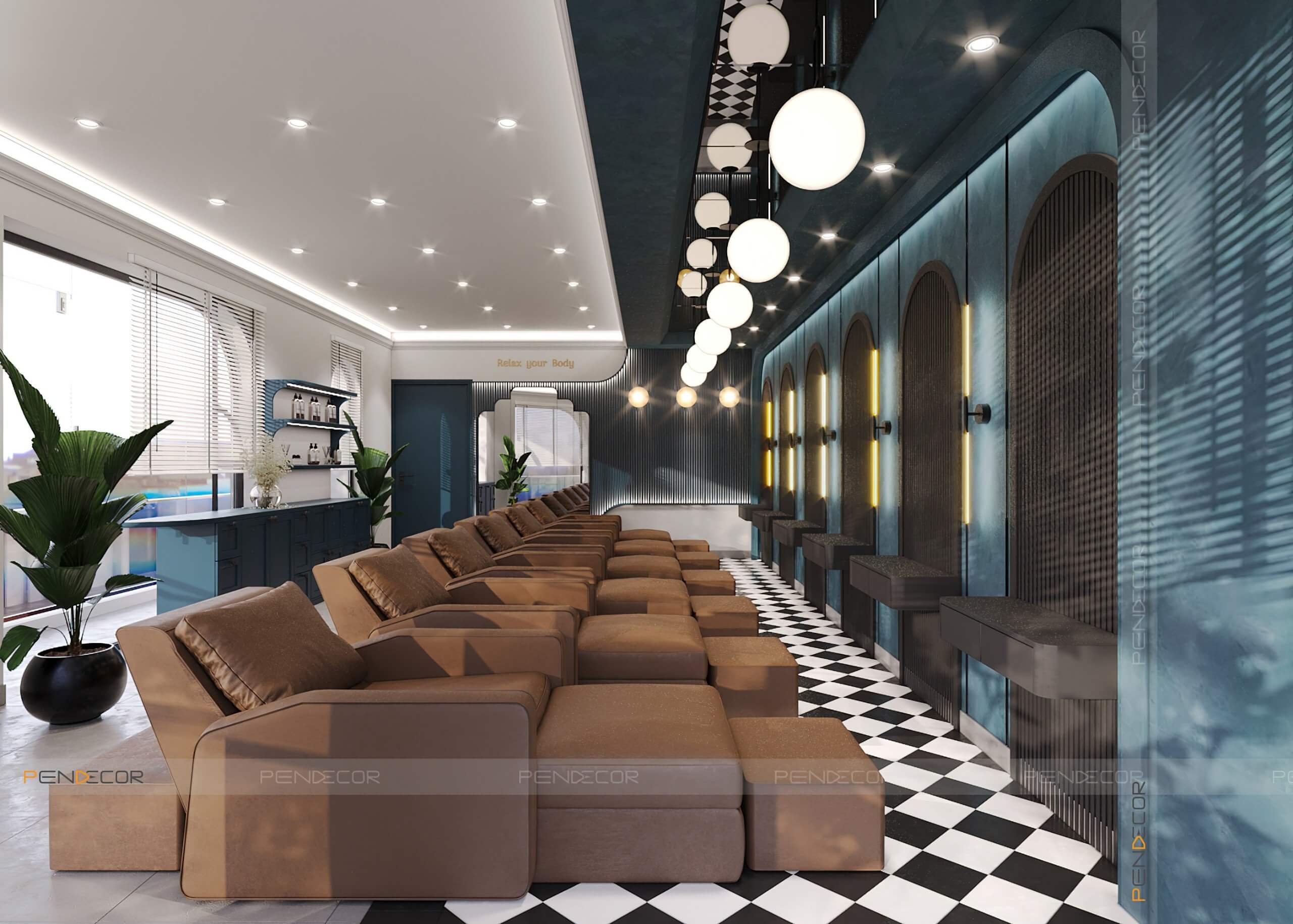 nội thất spa Pendecor