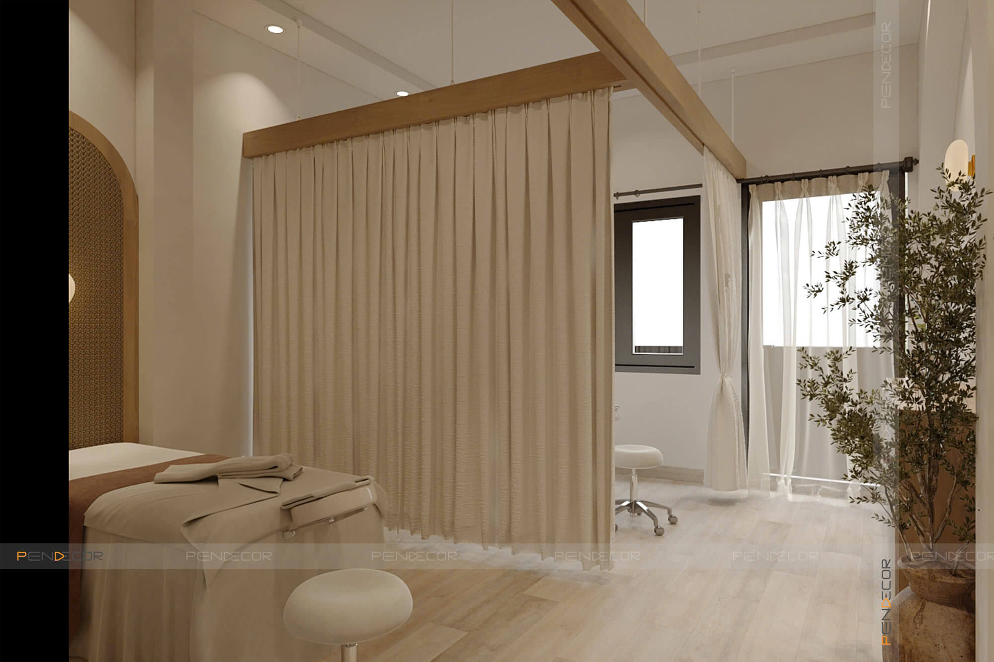 nội thất spa Pendecor