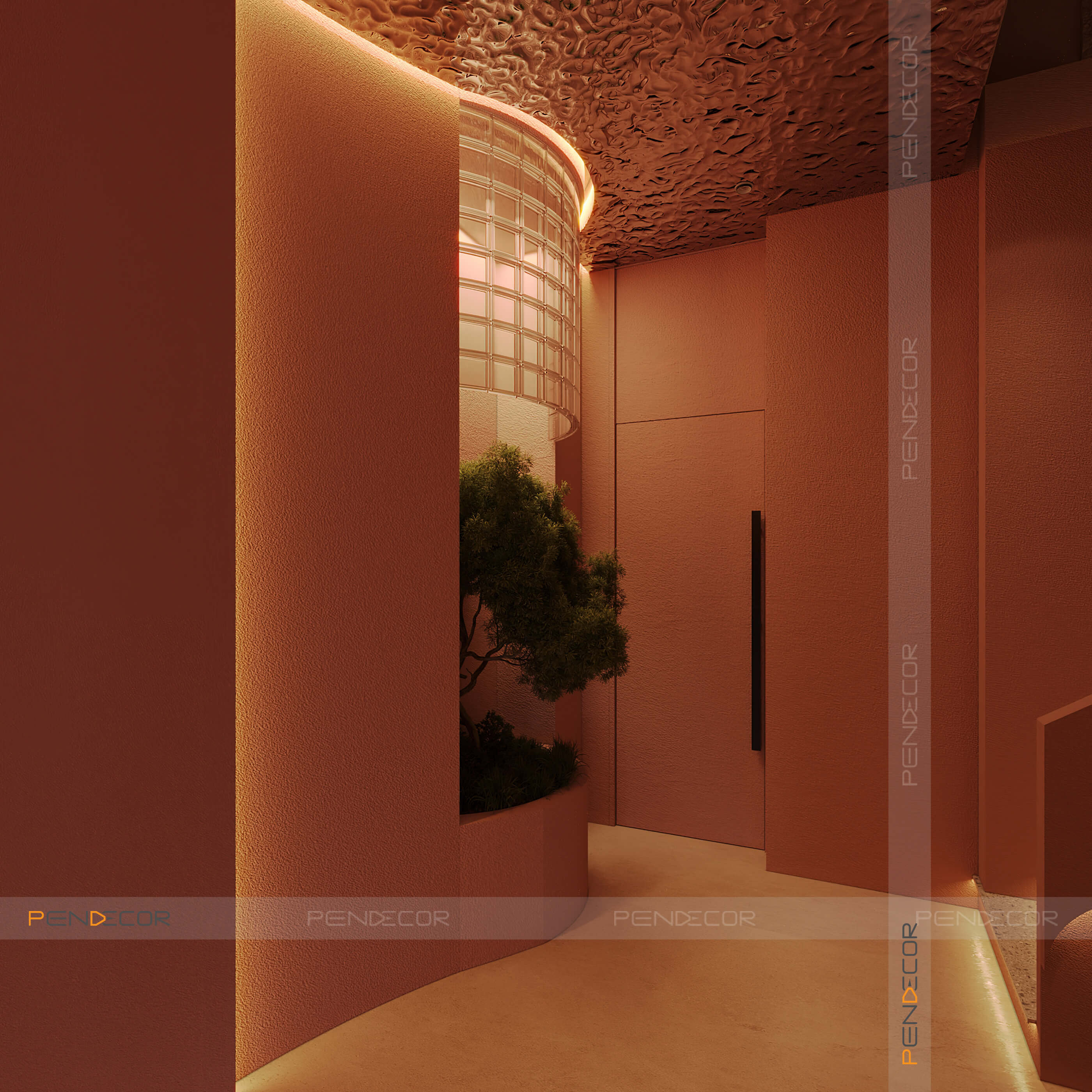 thiết kế spa nhỏ Pendecor