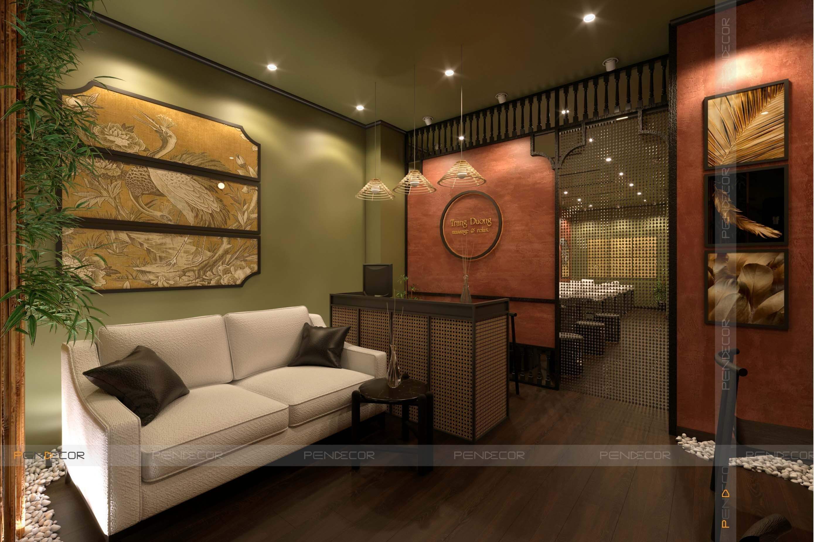 thiết kế nội thất spa Pendecor