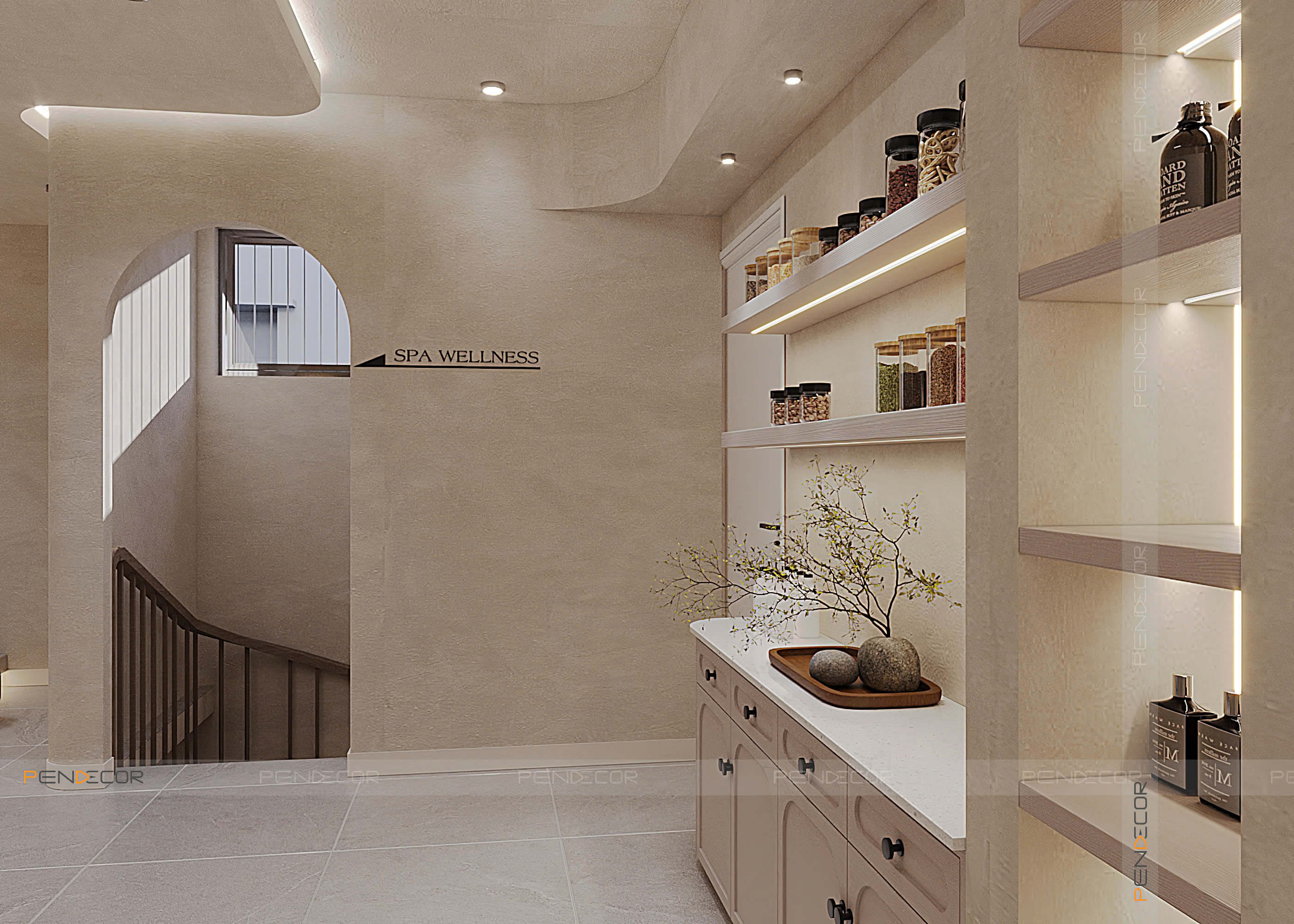 Thiết Kế Tiệm Nail Nyn