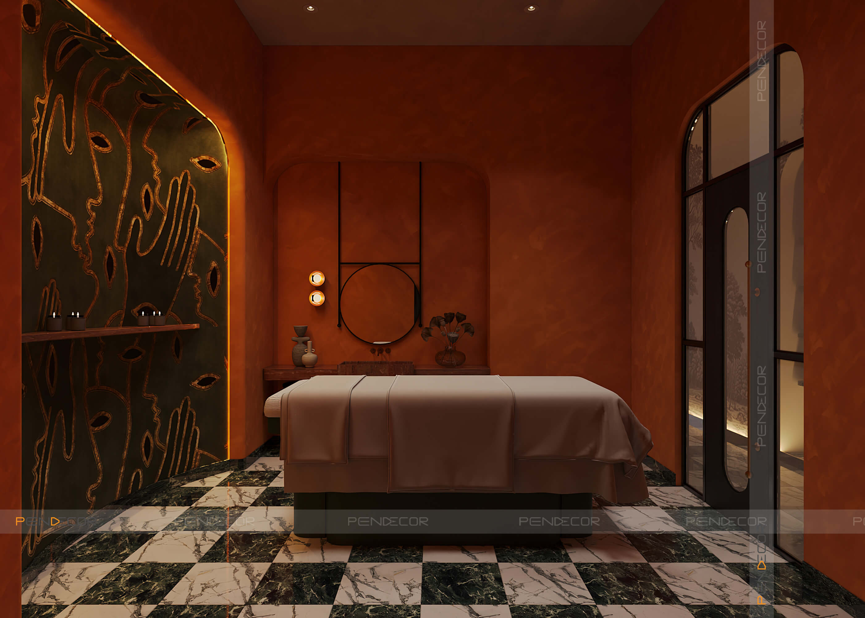 giường spa Pendecor