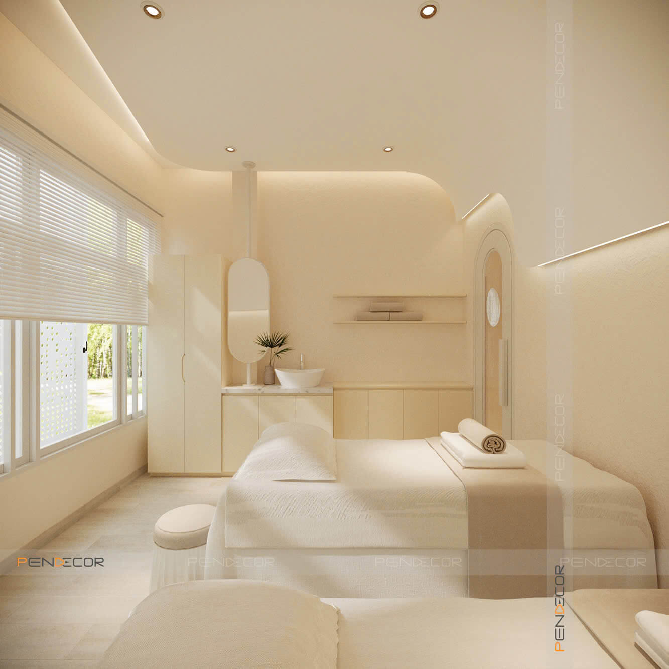 thiết kế spa đẹp