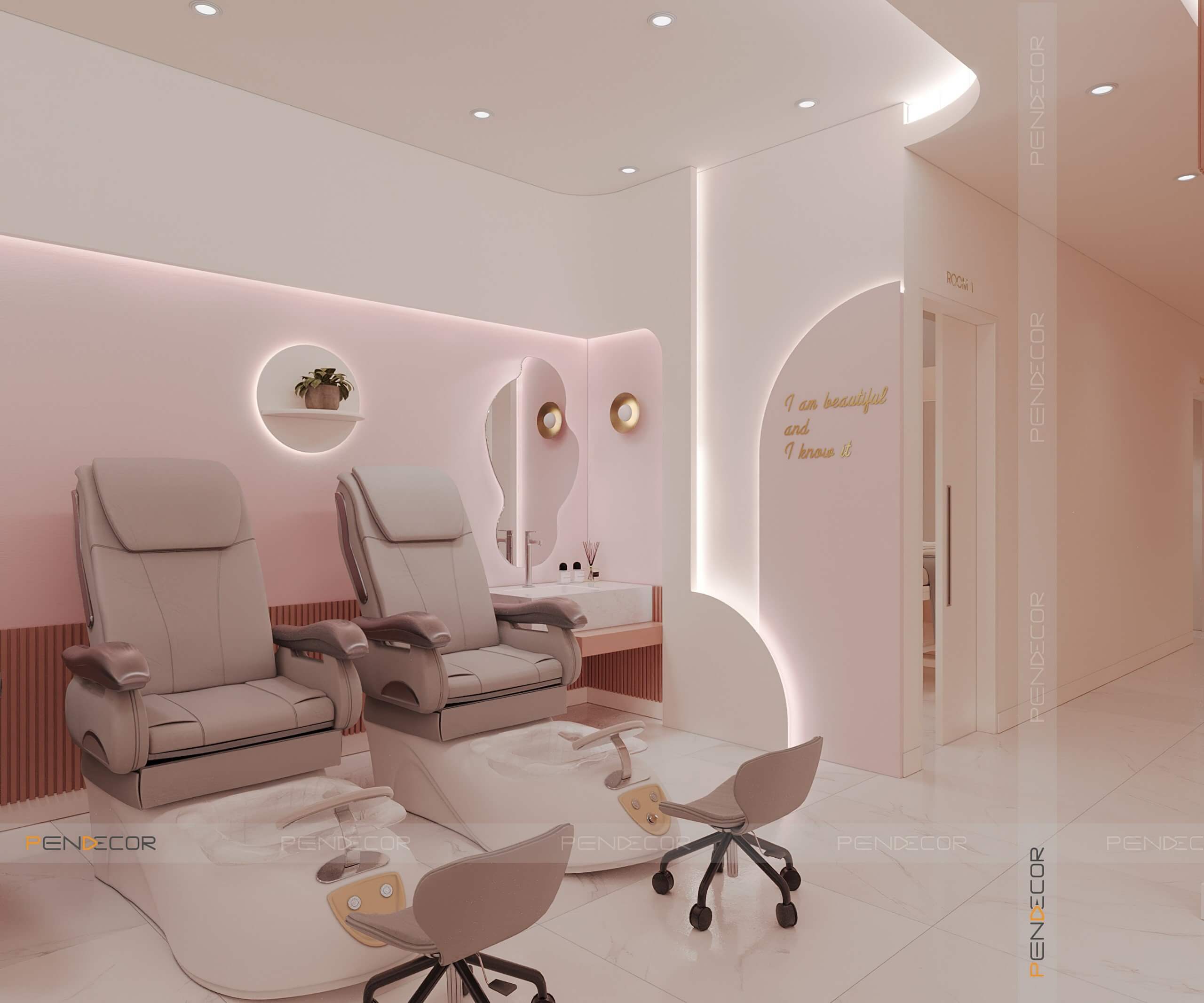 bản vẽ thiết kế spa Pendecor