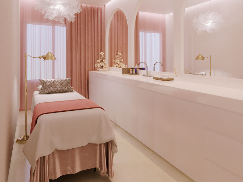 thiết kế spa mini