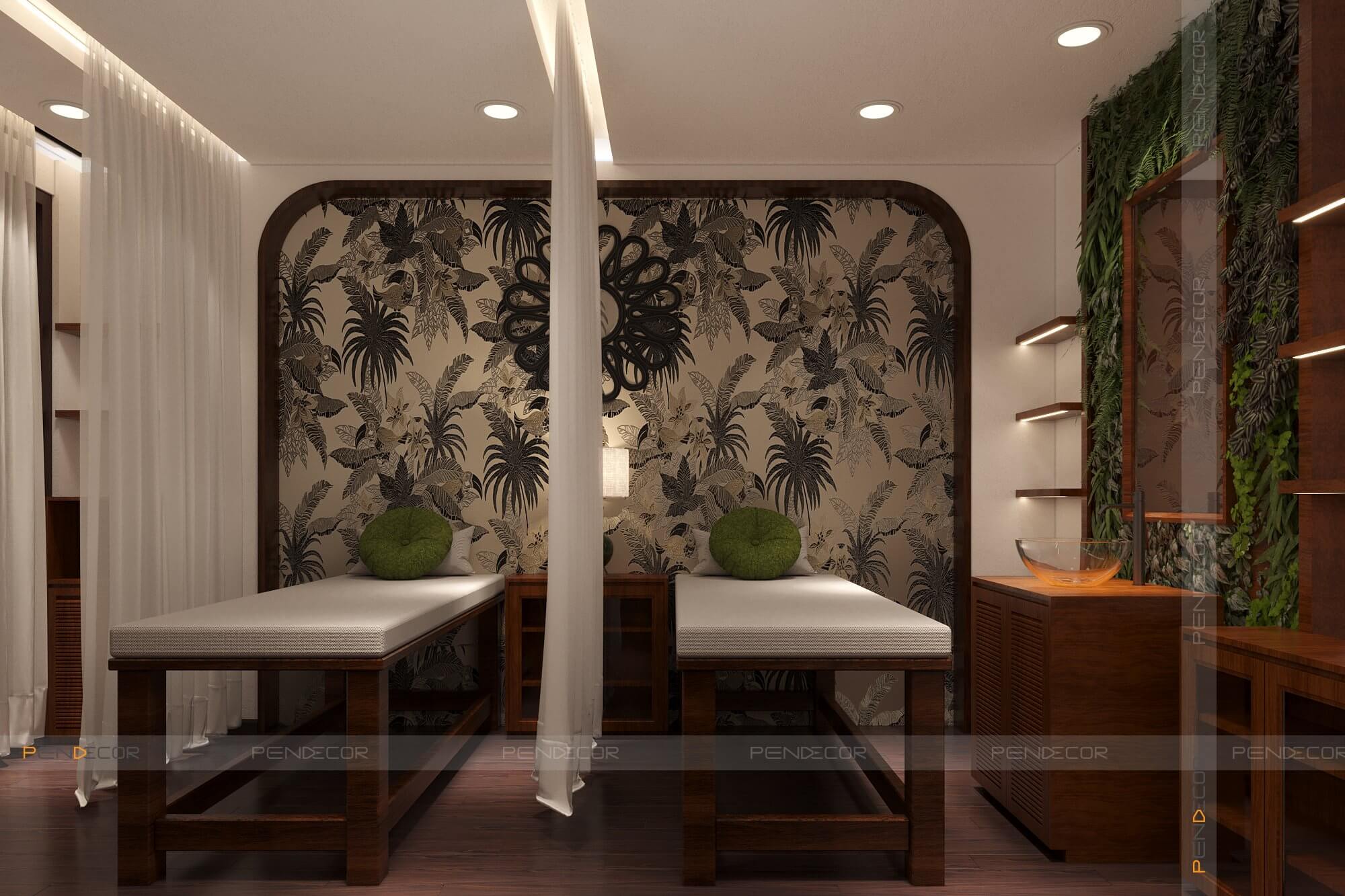 thiết kế nội thất spa Pendecor
