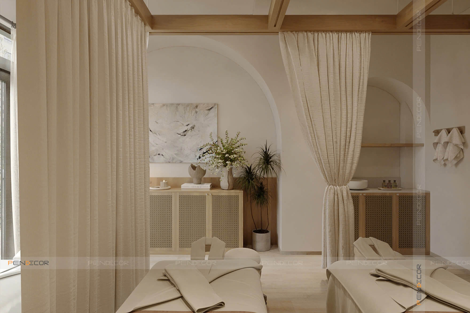thiết kế spa Pendecor