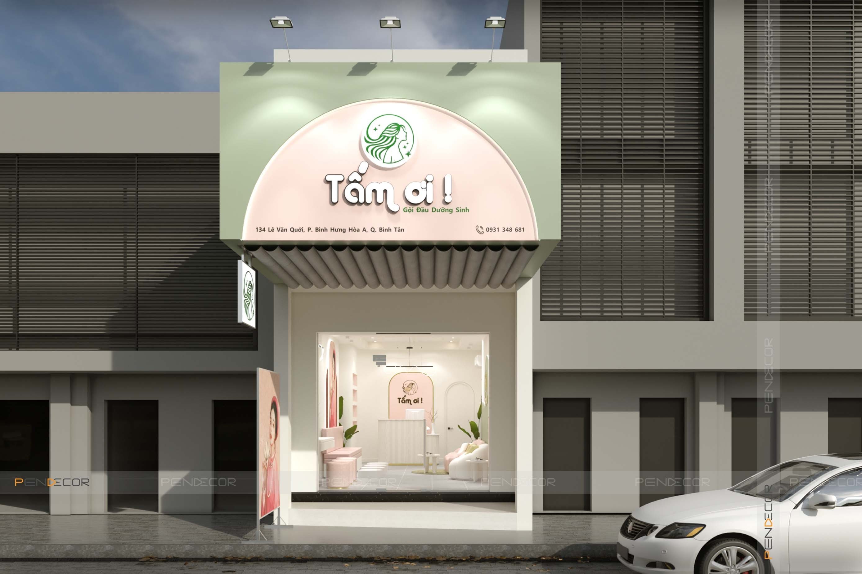 thiết kế spa mini tại nhà