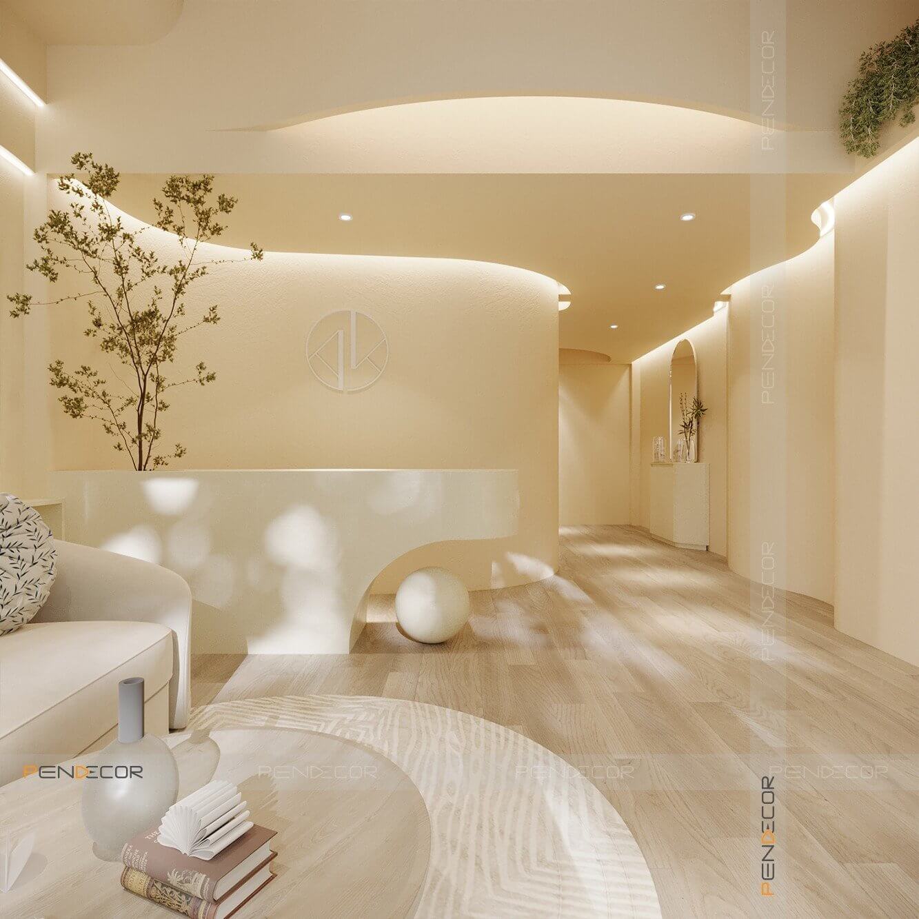 thiết kế spa mini tại nhà Pendecor