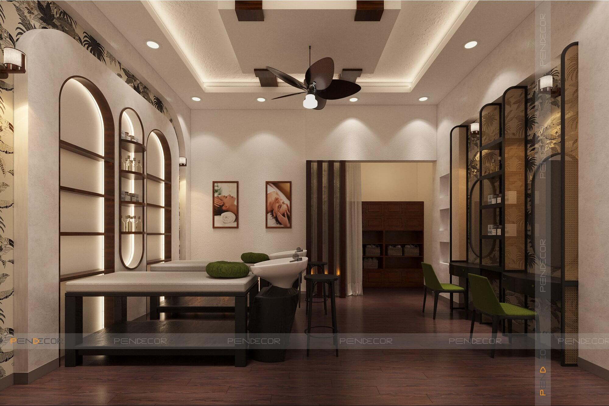 mẫu spa Pendecor