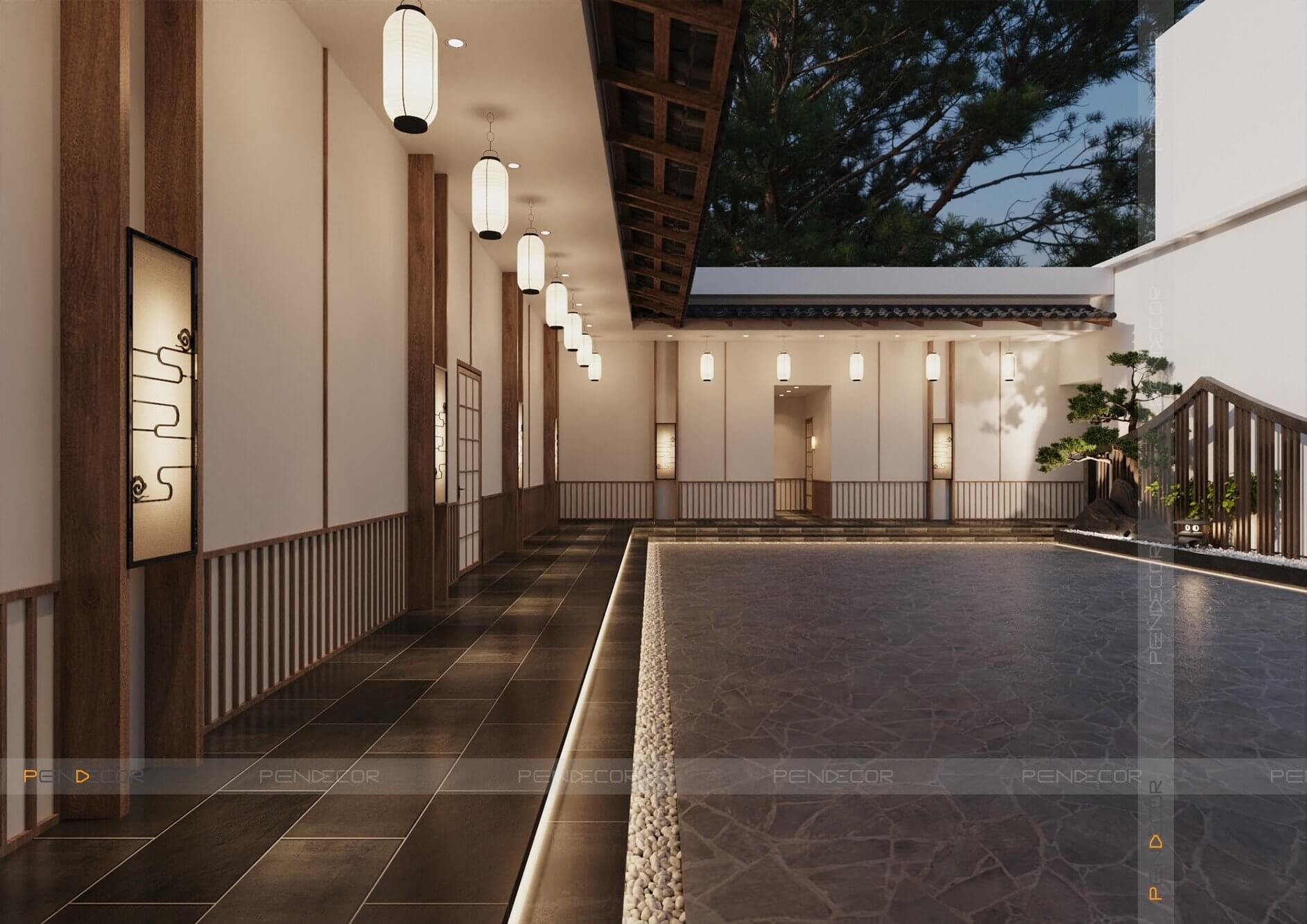 thiết kế spa đẹp Pendecor