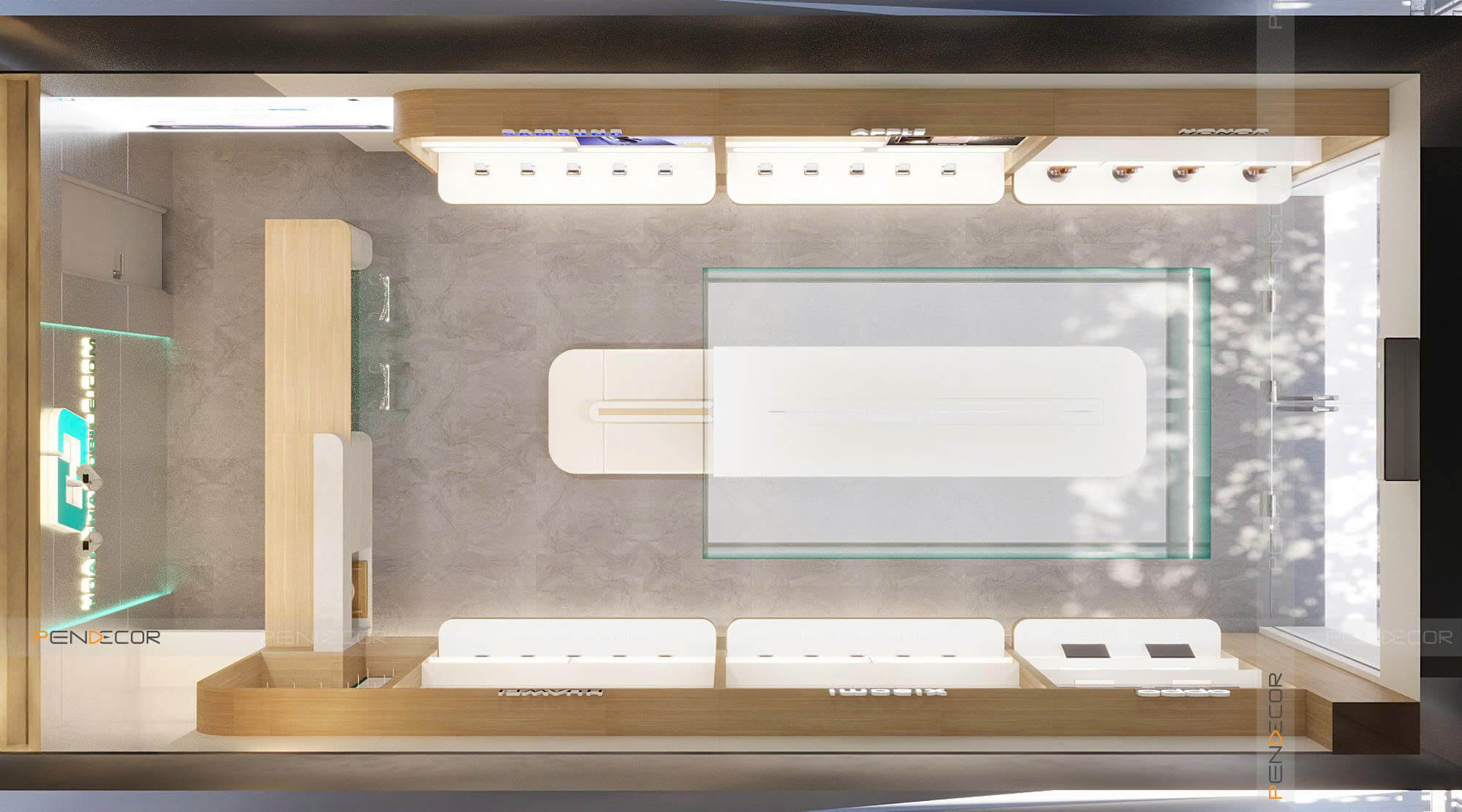 Thiết Kế Shop Điện Thoại Hoàng Hà Mobile (Lê Duẩn)