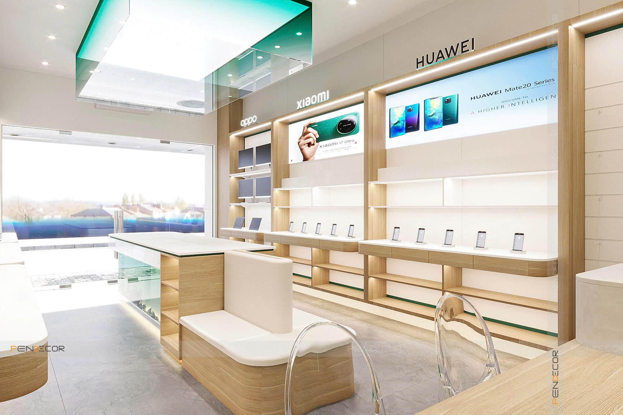 Thiết Kế Shop Điện Thoại Hoàng Hà Mobile (Lê Duẩn)