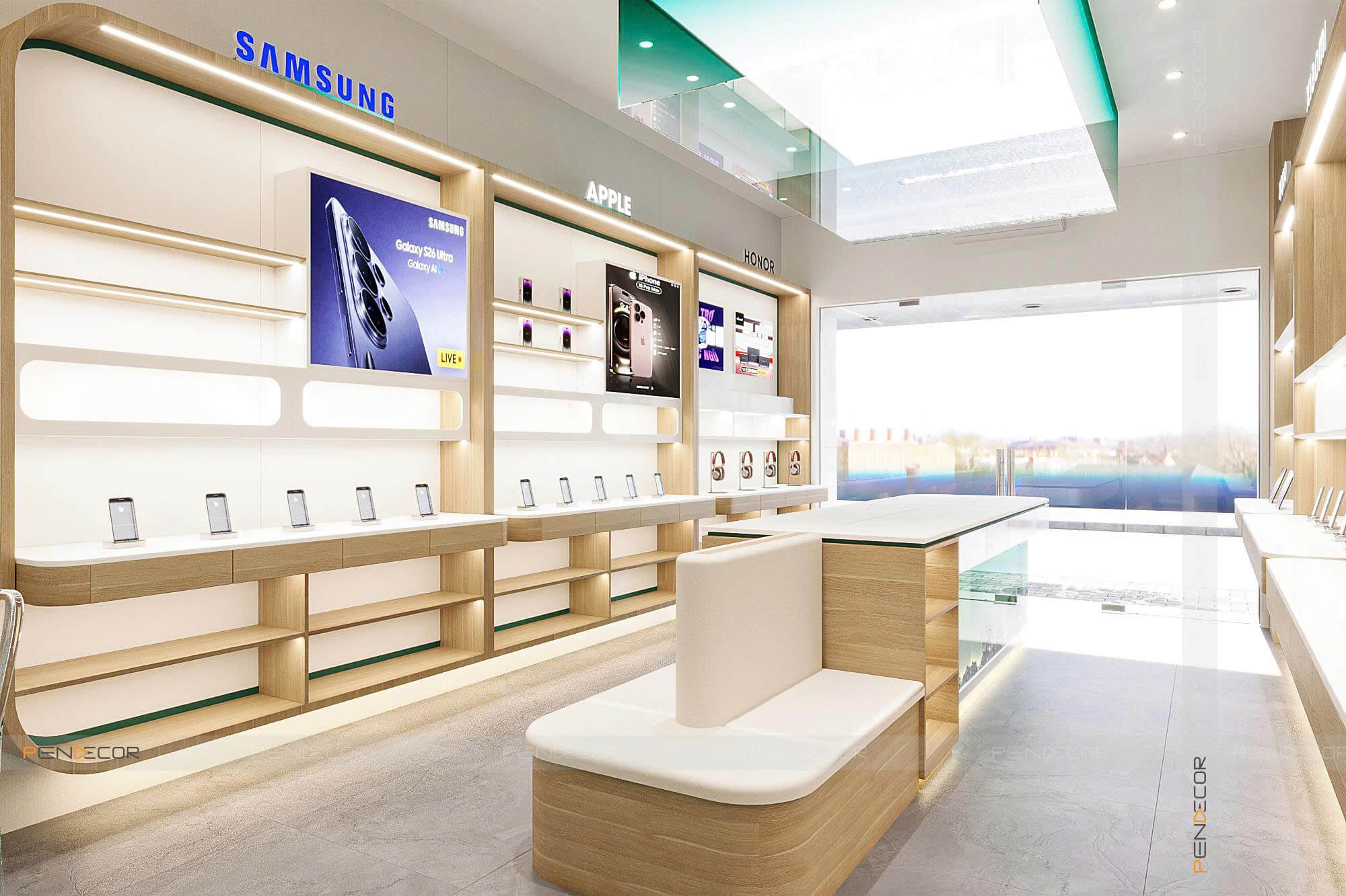 Thiết Kế Shop Điện Thoại Hoàng Hà Mobile (Lê Duẩn)